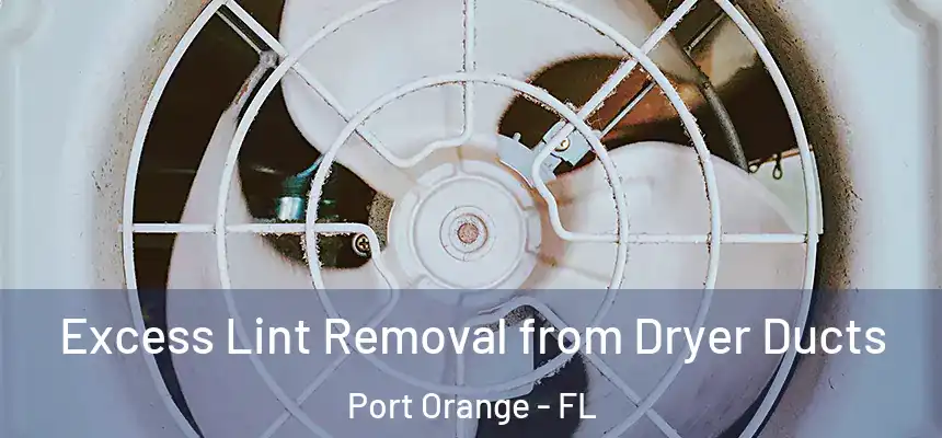 Excess Lint Removal from Dryer Ducts Port Orange - FL